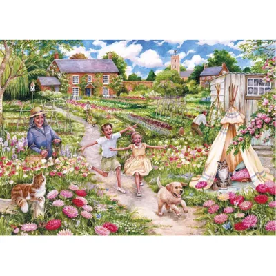 Produktbild von GIBSONS Puzzle Erinnerungen an die Kindheit 500 Teile