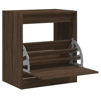 Produktbild von vidaXL Schuhschrank Braun Eichen-Optik 60x42x69 cm Holzwerkstoff