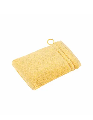 Produktbild von Vossen 116048 | Vienna Style Supersoft Waschhandschuh / 22 x 16 cm - Farbe: Citro - Größe: 22 x 16 cm
