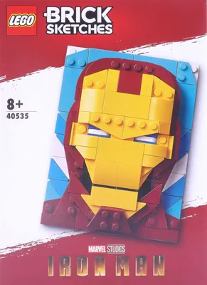 Immagine prodotto di LEGO® Brick Sketches 40535 Iron Man - 200 pezzi
