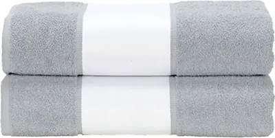 Produktbild von A&R AR087 | SUBLI-Me® Big Towel - Badetuch - 100 x 210 cm - Farbe: Light Grey - Größe: 100 x 210 cm
