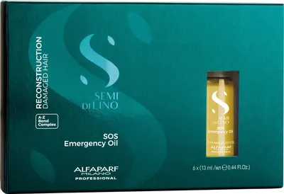 Immagine prodotto di Alfaparf Milano Semi di Lino Reconstruction Reparative SOS Emergency Oil 6x13ml