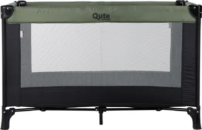 Produktbild von Qute Q-Sleep Reisebett Olivgrün / Schwarz