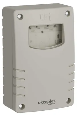 Schemerschakelaar Außen IP65 230V grau-weiß mit Timer
