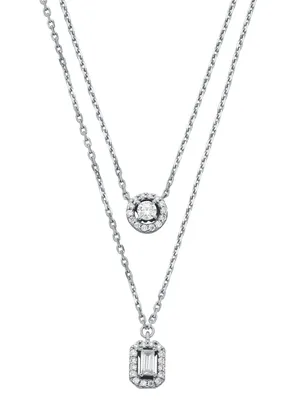 Produktbild von Michael Kors MKC1745CZ040 Damen Collier Silber 925 Silber weiß 39,5 cm