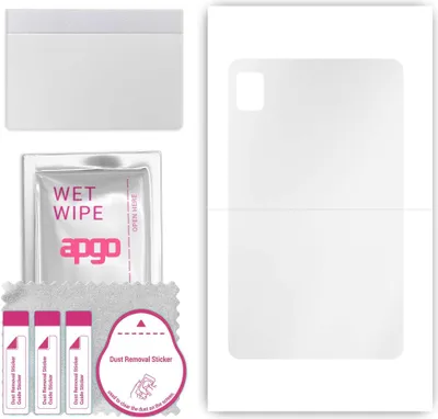 Produktbild von apgo Rückseite Schutzfolie, klar, kompatibel mit Realme Pad X, Hinten Hydrogel-Displayschutzfolie mit Positionierhilfe, kratzfest, einfache Montage