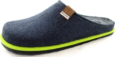 Produktbild von Fischer Markenschuhe Herren Clogs Pantolette Pantoffel Hausschuhe Marine, Größe:EUR 41