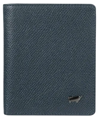 Produktbild von Minigeldbörse ROBIN RFID Kartenbörse S 8 Kartenfächern blau Herren - Leder