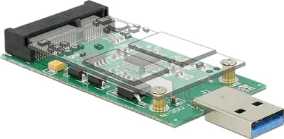 Produktbild von Delock Speicher-Controller - mSATA - USB 3.0