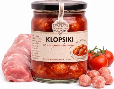 Produktbild von Frikadellen in Tomatensauce 400 g Schronisko Bukowina