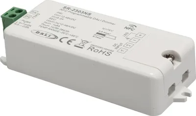 Produktbild von CONNEX DALI / PUSH NFC Dimmer SR-2303NS 12-48V DC 1CH bis 8A