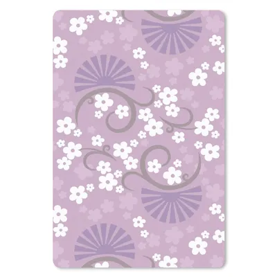Produktbild von MuchoWow® Mauspad Mousepad Blumen - Muster - Sakura 18x27 cm - Mousepads - Maus Mat - Pad - Mausunterlage