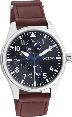 Produktbild von Oozoo Leder Herren Uhr Analog Quarzuhr Armband braun Timepieces D2UOC11006