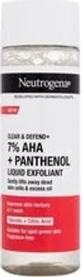 Produktbild von Neutrogena Clear & Defend+ Liquid Exfoliant with AHA and Panthenol