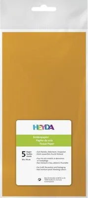 Produktbild von HEYDA 203310542 Seidenpapier 50 x 70 cm orange