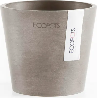 Immagine prodotto di Ecopots Amsterdam 10,5 Vaso da fiori - L 10,5 cm x H 9,2 cm - Interno ed esterno