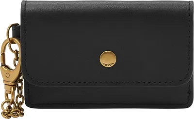 Produktbild von FOSSIL Kartenetui Valerie Card Case Flap Black schwarz