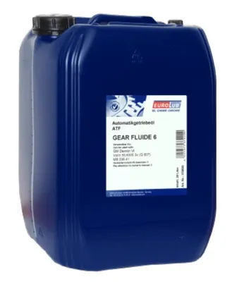 Produktbild von EUROLUB GEAR FLUIDE 6 Automatikgetriebeöl Rot 20L 370020 für VOLVO FL 12 N 10 FL 10 NL FM