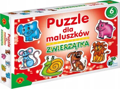 Produktbild von ALEXANDER Baby-Puzzle Tiere 6in1 (2-7 Teile)