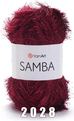 Produktbild von YarnArt Samba (100g/150m) 2028 bordeaux