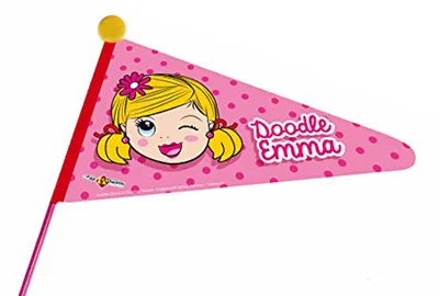 Produktbild von Sicherheitswimpel, Fahrradwimpel, Wimpel "Doodle Emma", teilbar (822154)