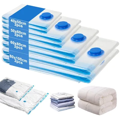 Produktbild von Vakuumbeutel für Kleidung, in 4 Größen, 8 Stück