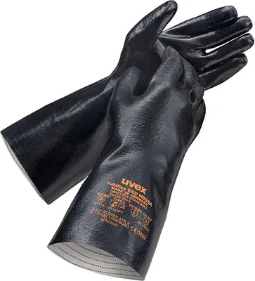 Zdjęcie produktu dla Rękawice ochronne uvex rubiflex ESD NB35A, czarne, rozmiar 6