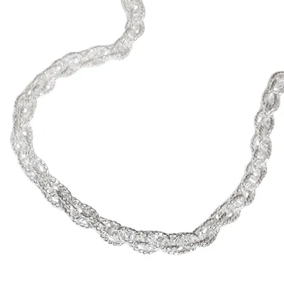 Produktbild von Armband 3mm Doppelankerkette Silber 925 19cm silber 3mm