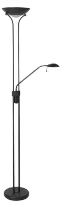 Obrázek produktu pro Stojací lampa - černá - Curtis - kov - čtecí lampa - LED - 4605ZW - Mexlite
