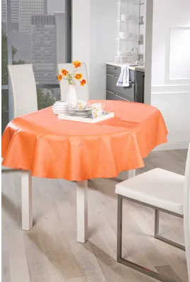 Produktbild von Tischdecke Oslo apricot oval 140 x 190 cm