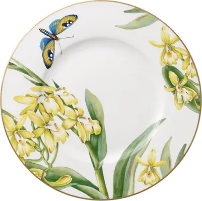 Obrázok produktu pre Villeroy & Boch 1043812650, Jedálenský tanier, Kolo, Porcelán, Viacfarebný, 22 cm, 360 g