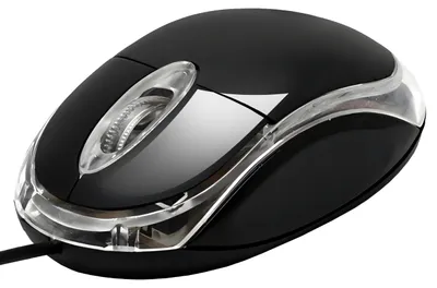 Image de Souris optique filaire, de couleur noire, ambidextre, avec rétroéclairage