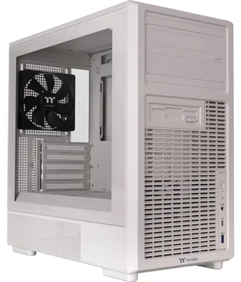 Produktbild von Thermaltake Retro 260, Micro Tower, PC, Beige, Mini-ITX, micro ATX, SPCC, Gehärtetes Glas, Gaming
