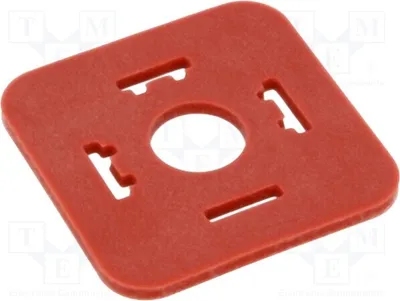 Productafbeelding van 1x Platafdichting, artikelnummer 731740002, GDM 3-17, RED, ventilconnector