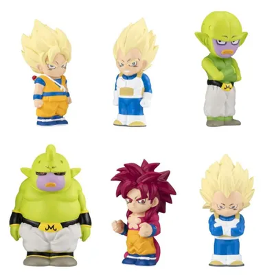 Immagine prodotto di Dragon Ball Daima Sofbits, figure morbide in vinile da 7 cm, onda 2 (10)