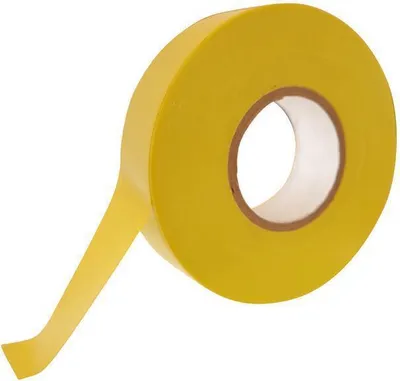 Obrázek produktu pro Izolační páska z měkčeného PVC 19mmx25m žlutá