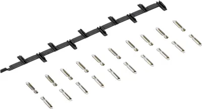 Image de Märklin Paquet de 10 éclisses de séparation et 20 éclisses de connexion