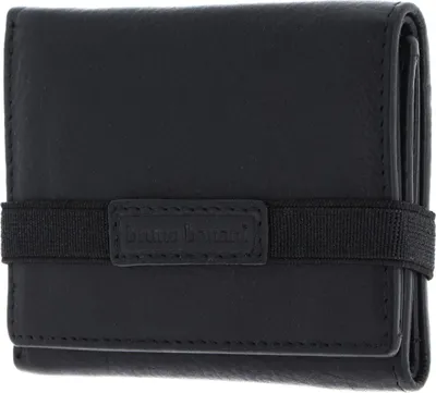 Produktbild von bruno banani Leder Geldbörse Wallet Black schwarz
