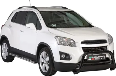 Image de Pare-buffle Avant pour Chevrolet Trax 2013-2016 63 mm en Acier Noir
