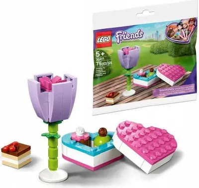 Produktbild von 30411 - LEGO Friends - Pralinenschachtel und Blumen