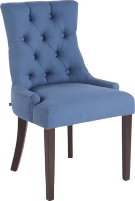 Produktbild von Esszimmerstuhl Aberdeen Stoff antik blau