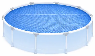 Produktbild von Happy People Pool Solarplane Rund für Framepool Stahlrahmenpool 360 cm Abdeckung