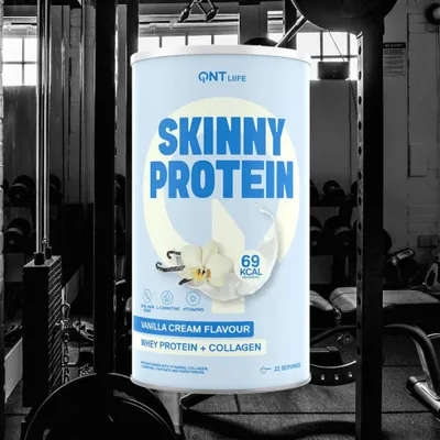 Produktbild von Skinny Protein (440g) Vanilla Ice Cream