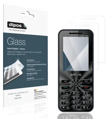 Image de 2x Protection ecrán pour GFive Ultra Pro Verre souple Film Protecteur 9H dipos
