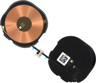 Image de Clappio, récepteur Qi sans fil avec câble flexible, compatible avec l'Apple iPhone XR, couleur noire