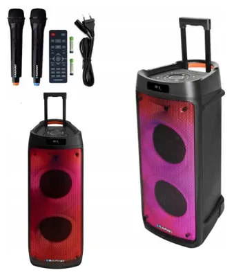 Produktbild von BLAUPUNKT PB08DB Party Box - Tragbarer Bluetooth Lautsprecher mit Karaoke