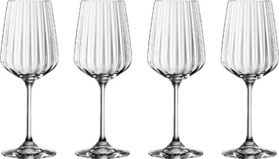 Produktbild von Spiegelau LifeStyle Weißweinglas 440ml, klar (4er Pack)