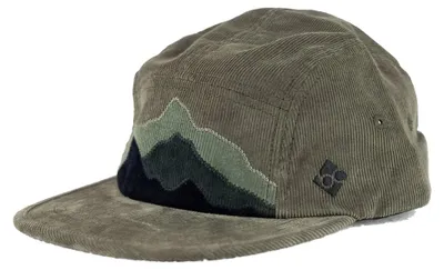 Produktbild von Bavarian Caps Uni 5-Panel Cap , Alpennebel - Dunkelgrün