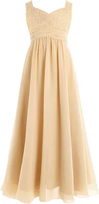 Immagine prodotto di Abito da ragazza taglia 140 Festivo - Elegante abito da principessa per matrimonio, laurea, sera e damigella d'onore
