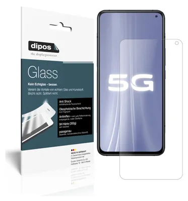Produktbild von 2x Schutzfolie für Vivo iQOO 3 5G matt - Anti-Shock 9H Folie dipos Glass Kunststoffglas